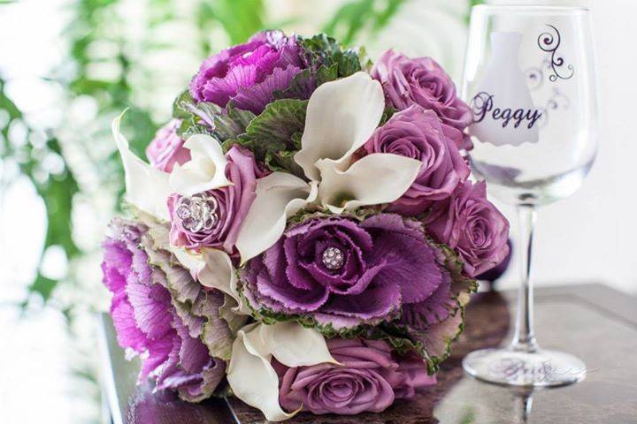 Violet bouquet