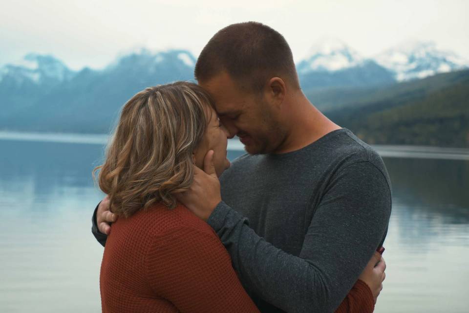 Glacier park wedding