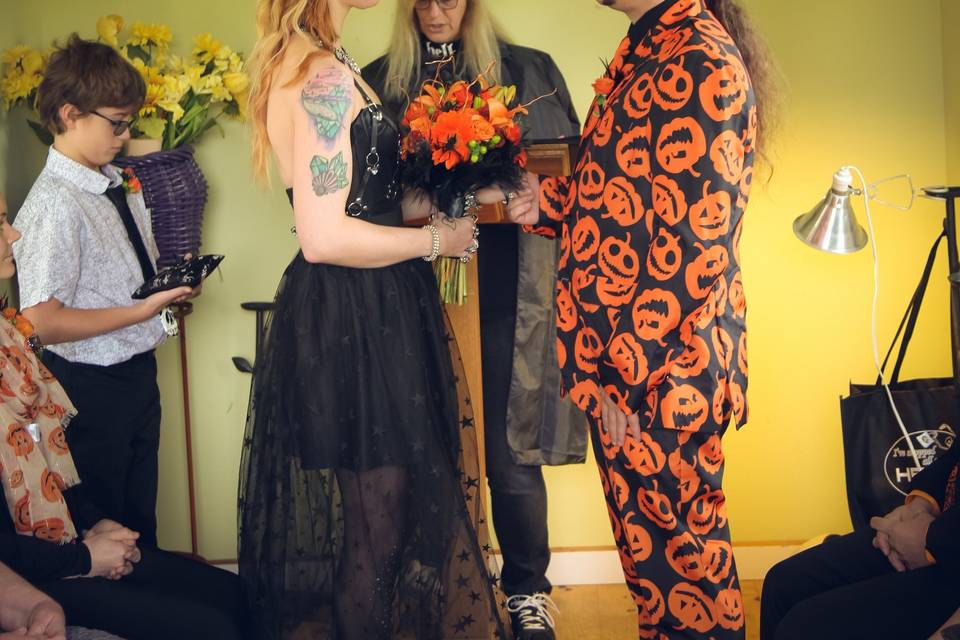 The Neterer Halloween Wedding