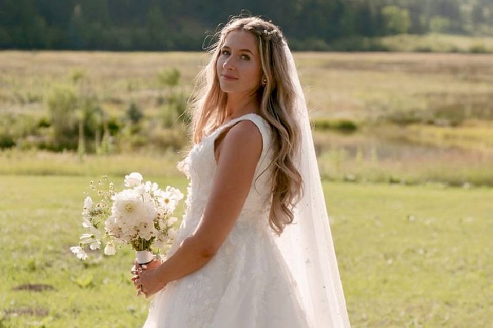Waterfall braid with extension