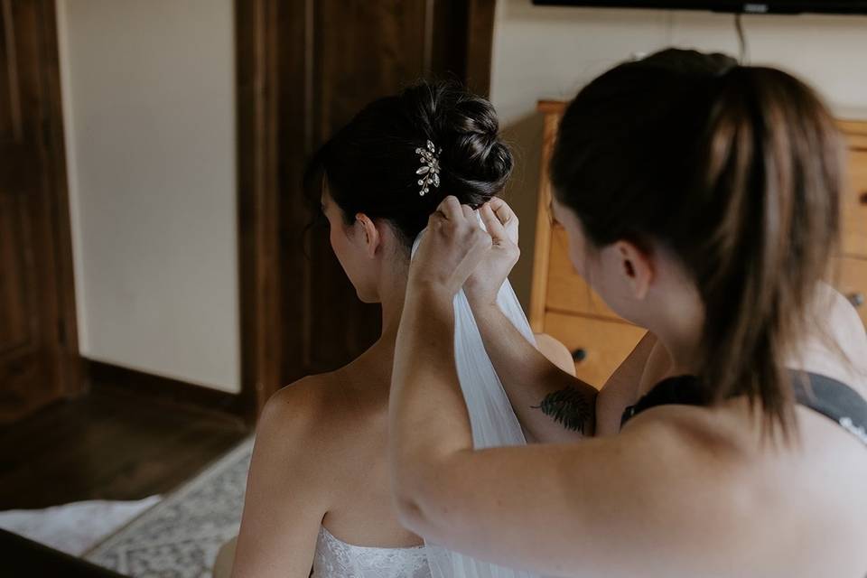 Adding the veil