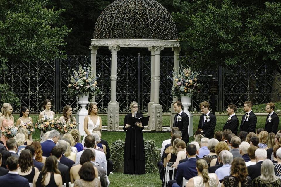 Museum Garden Vow Renewal