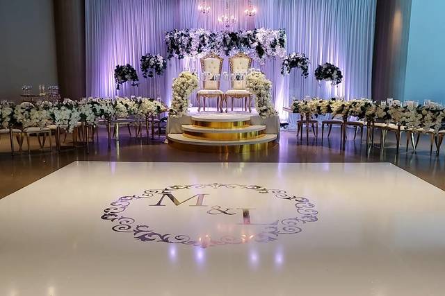 Pink & Purple head table