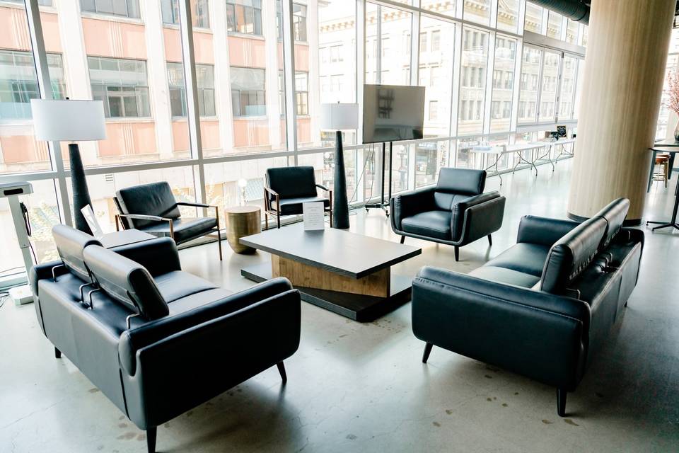 Venue lounge seating
