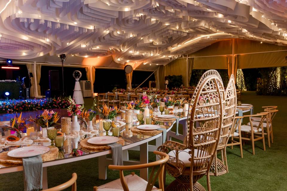Jardin Tent | Reception