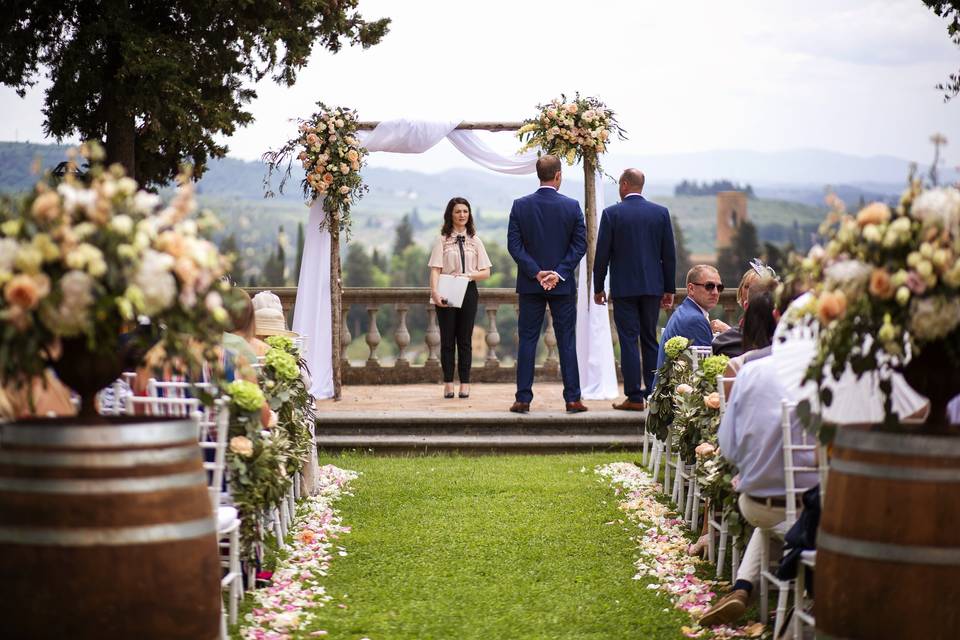 Tuscan Wedding Officiant