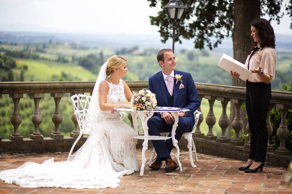 Tuscan Wedding Officiant