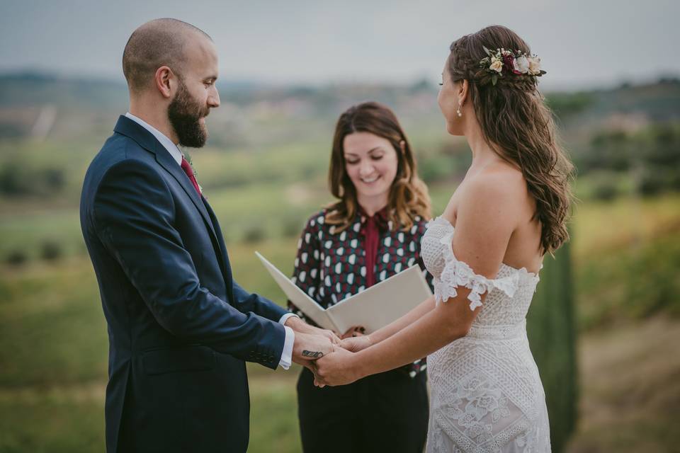 Tuscan Wedding Officiant