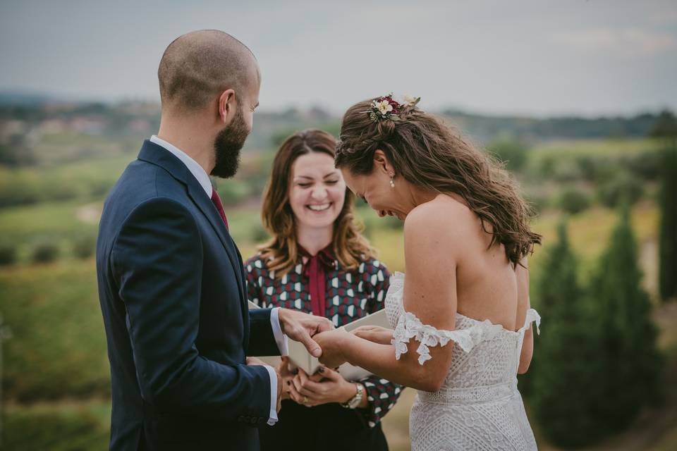 Tuscan Wedding Officiant