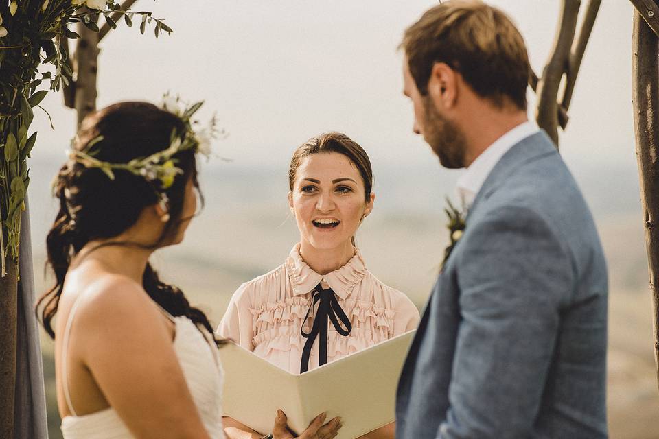 Tuscan Wedding Officiant