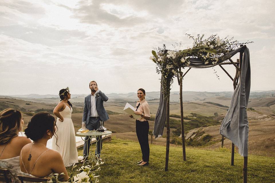 Tuscan Wedding Officiant