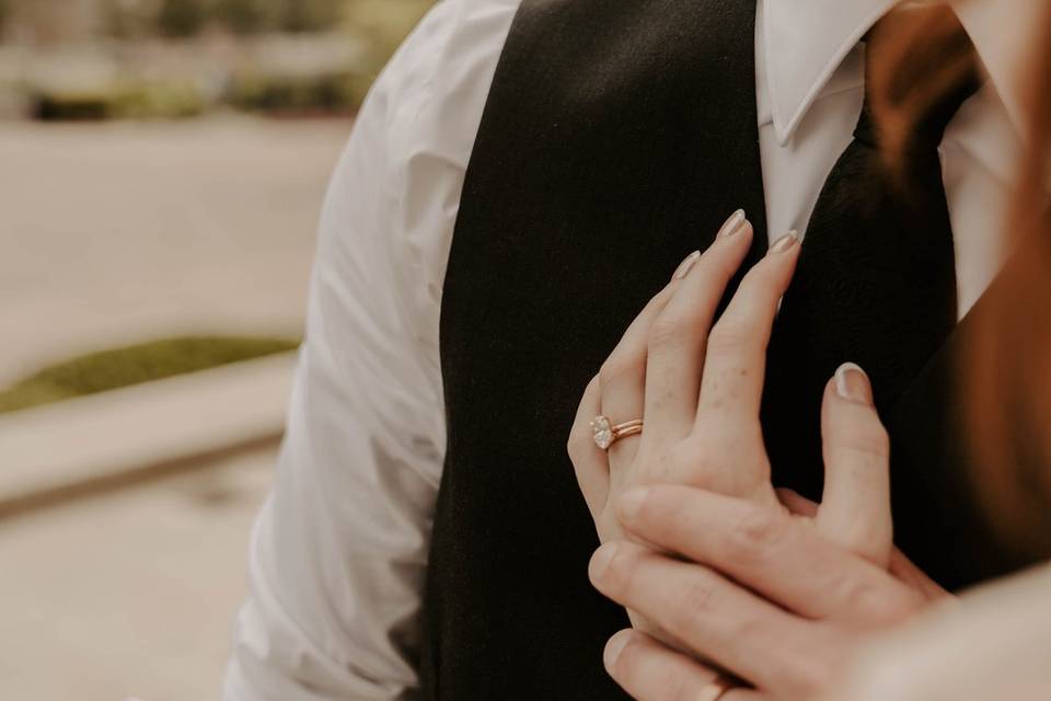 Hand on His Heart