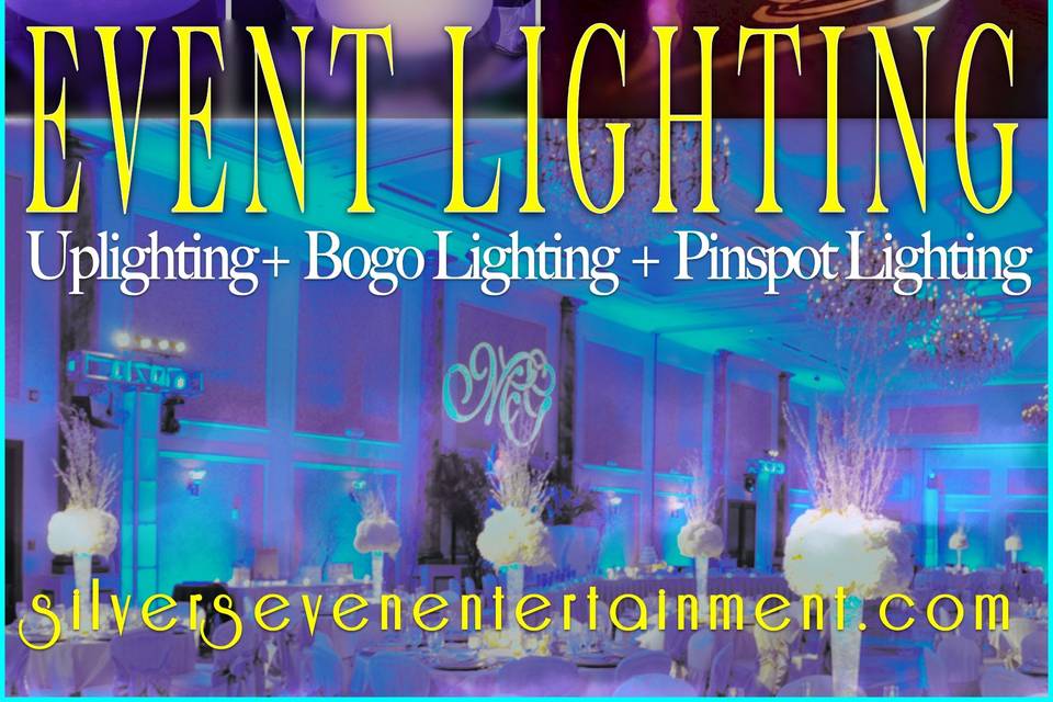 Event Lighting For Weddings