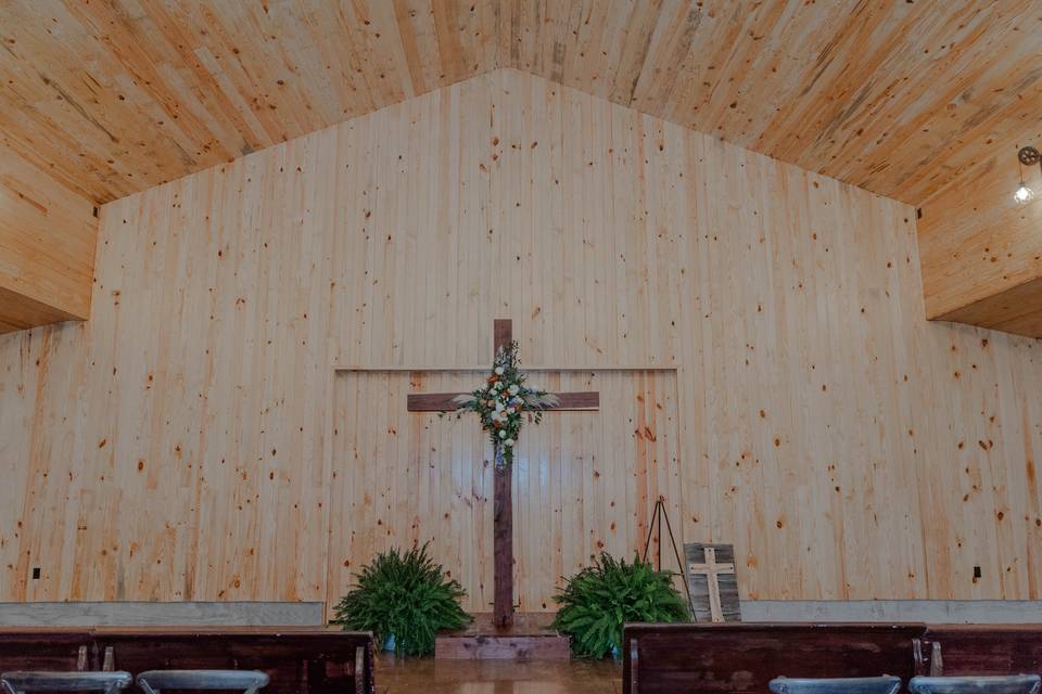 11 foot tall cross!