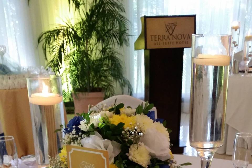 Table details - Exquisite Events Planning and Production