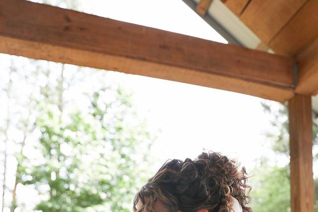 Bride Curly Hairstyle