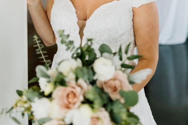 Bride Curly Hairstyle
