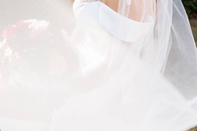 Bride Curly Hairstyle