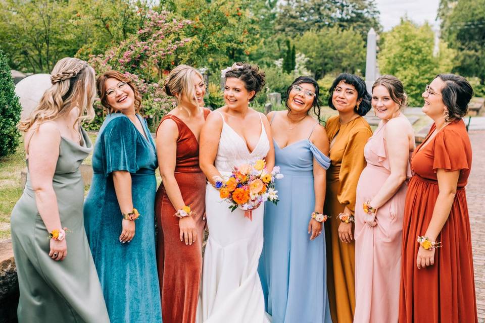 Bride & Bridal party