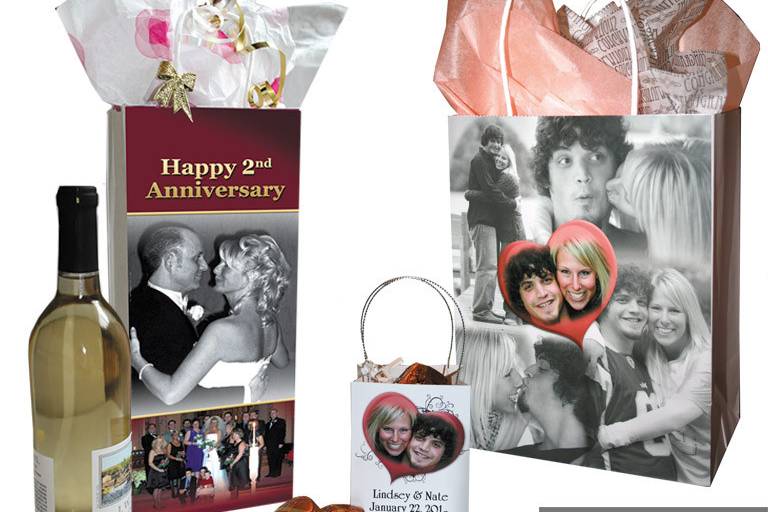 Wine bags, wedding bags