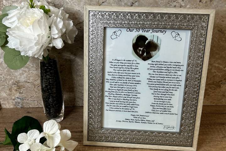 Custom Wedding Gifts