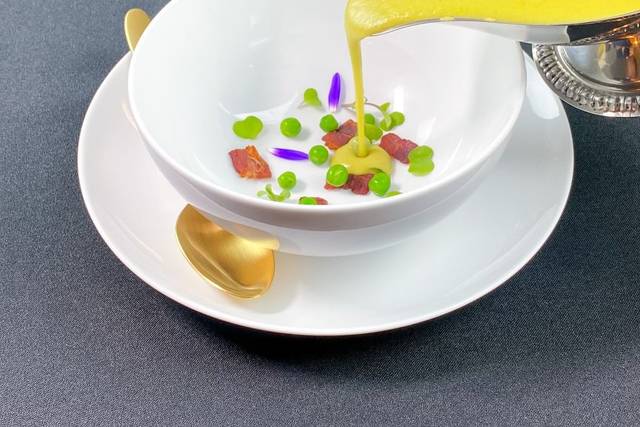 Pea Puree Soup
