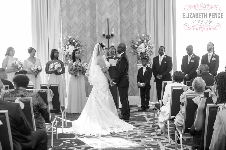 Ceremony inside Ballroom