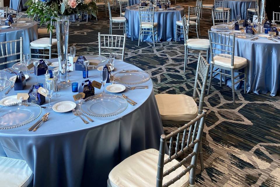 Wedding Reception Setup