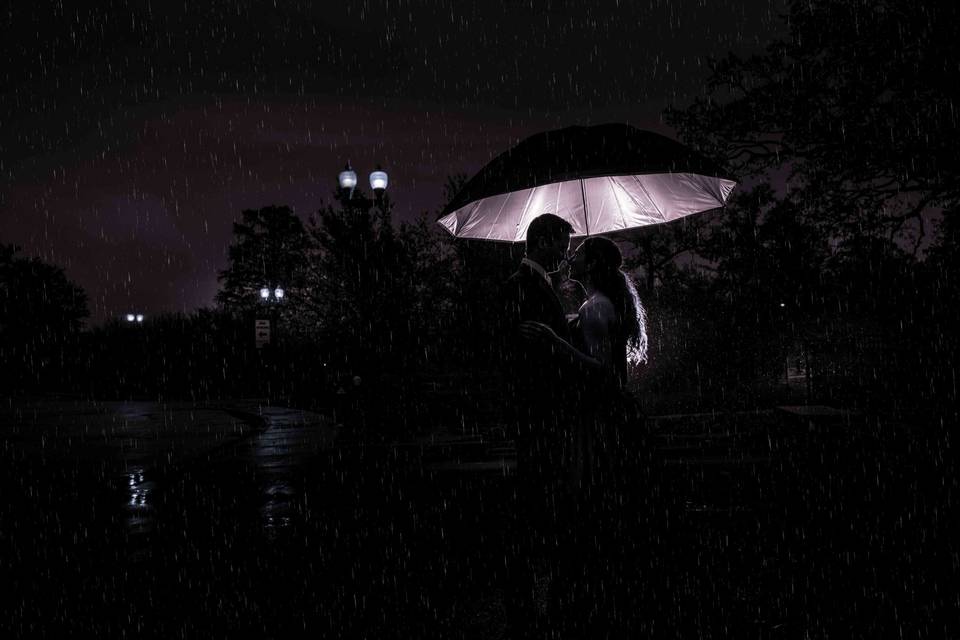 Engagement in the rain