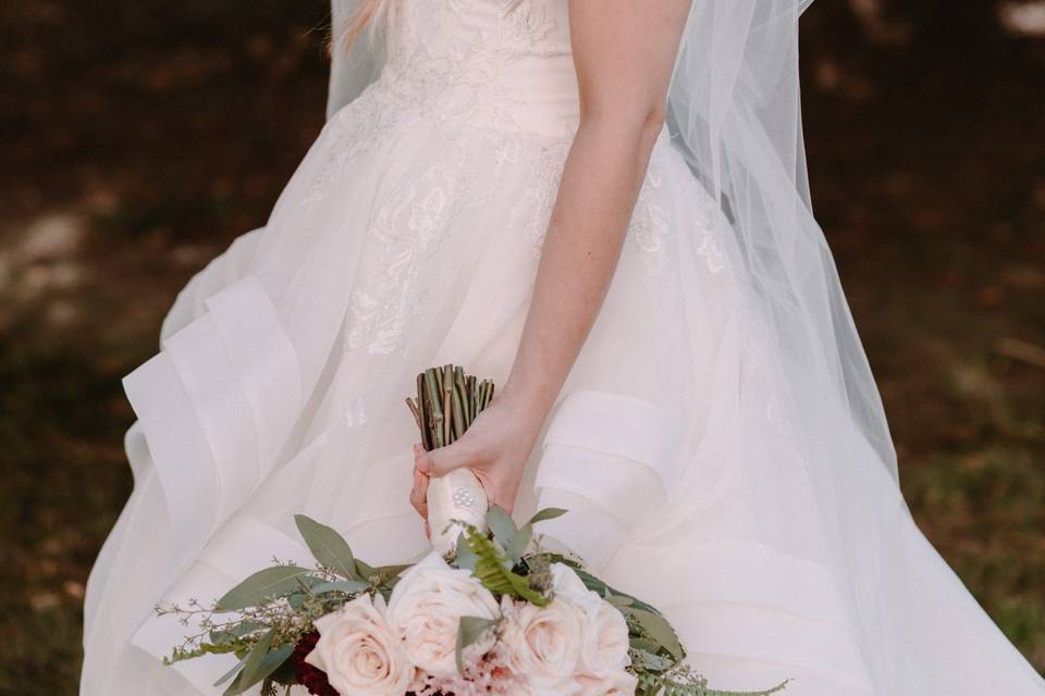 Portrait of bride