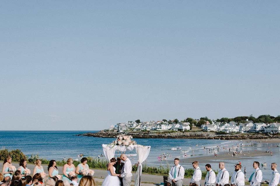 Ceremony at the beach