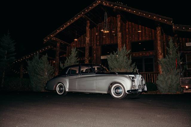 Vintage getaway car