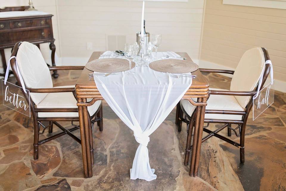 Couples Private Dining