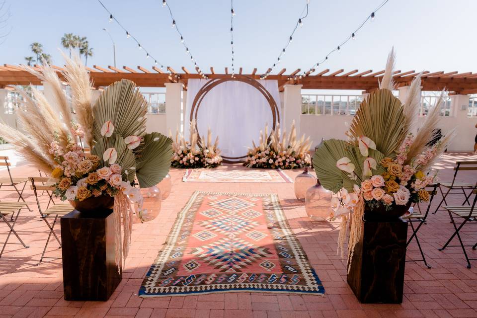 Modern Boho Wedding