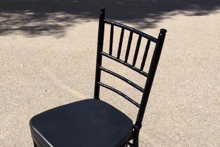 A classic black chair