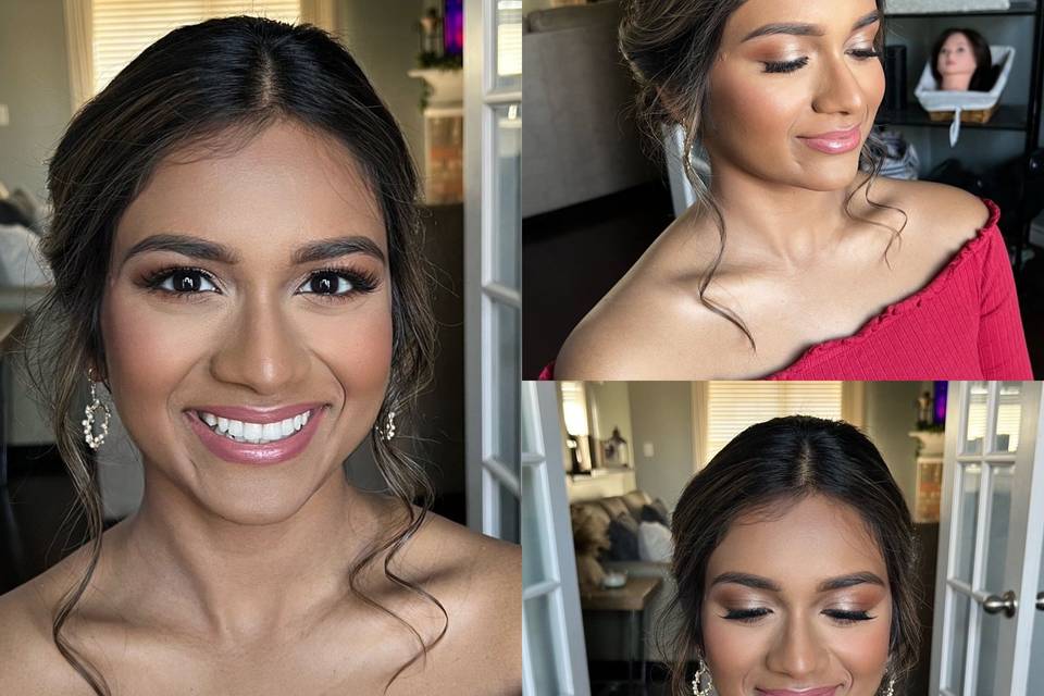 Bridal Trial Makeup + Hair