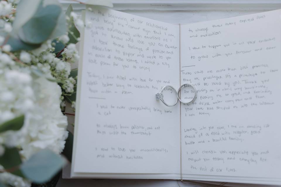 Ring and vows