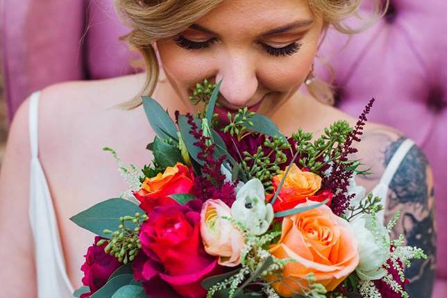 Bridal makeup