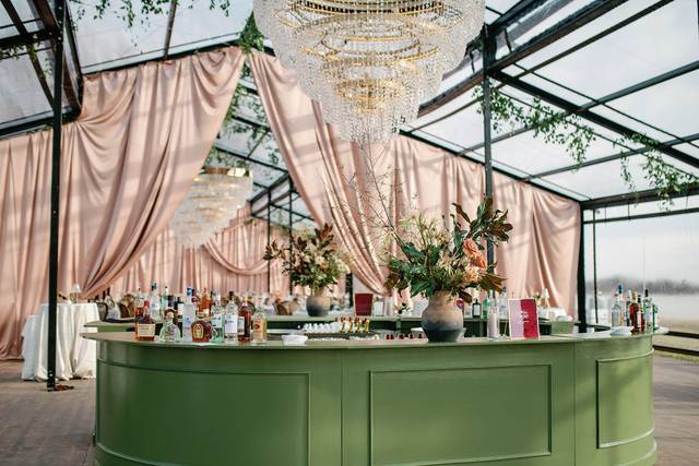 Luxury tented reception