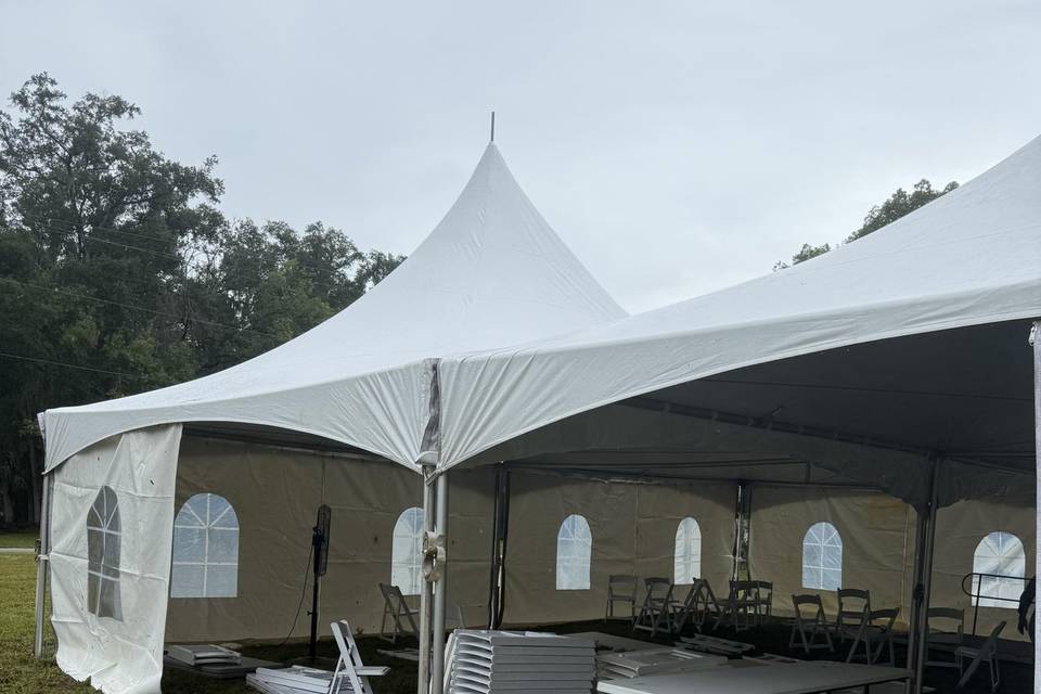 Tables, chairs & linens