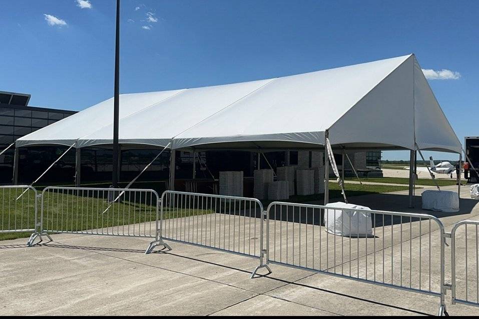 40’ x 40’ Frame Tent