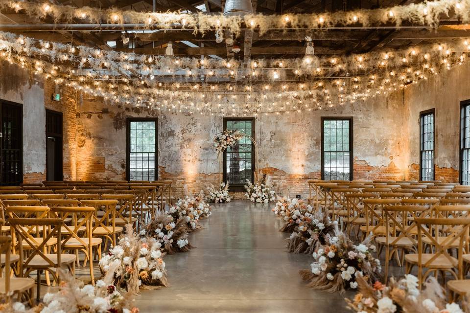 Boho ceremony