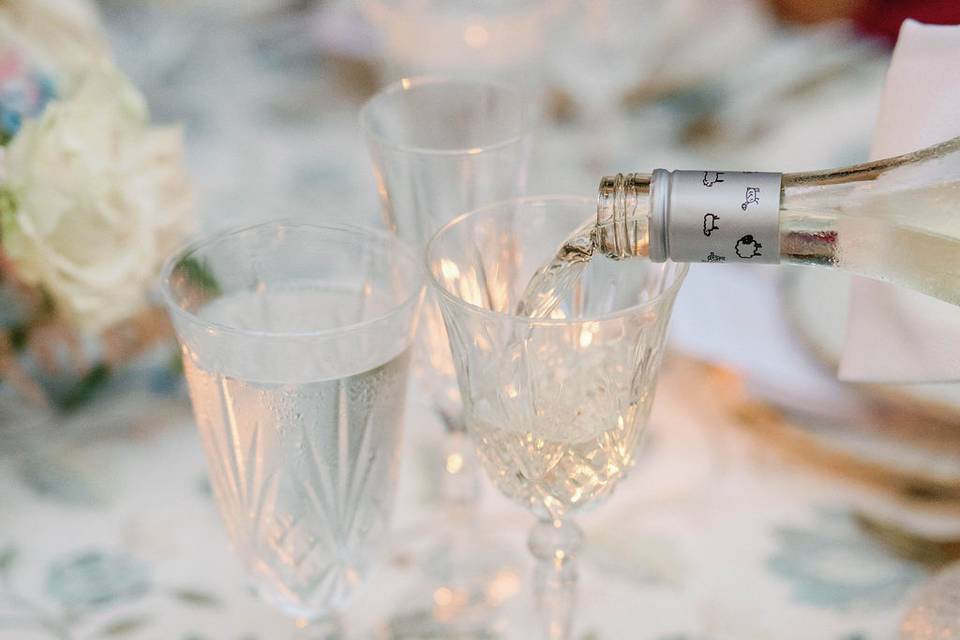 Romantic garden wedding