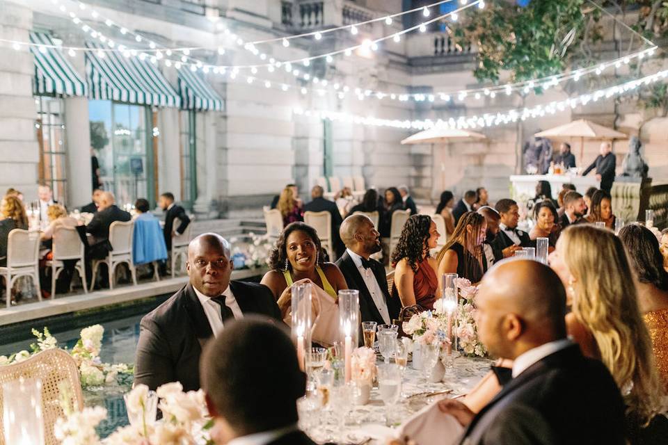 Romantic garden wedding