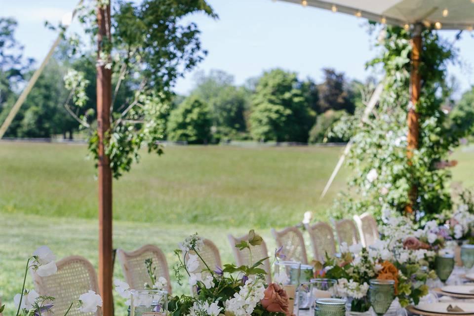Coastal waterfront wedding