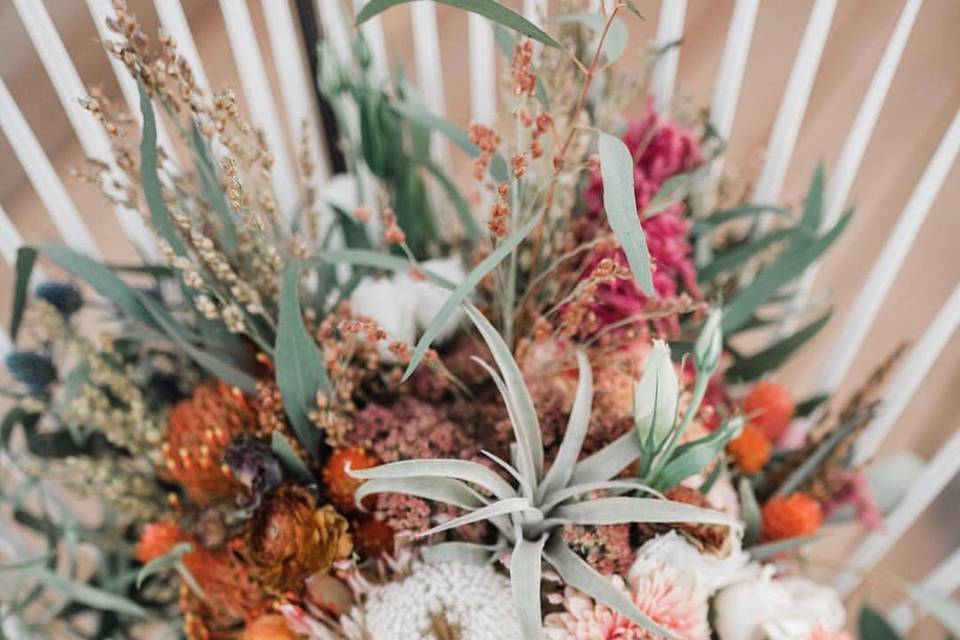 Bridal Bouquet, desert chic.