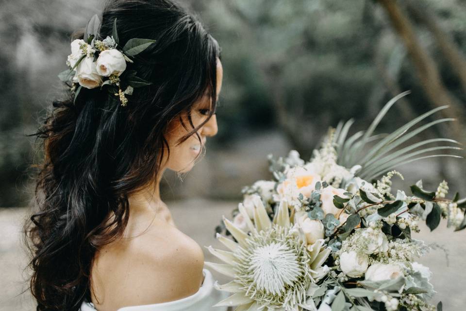 Floral Hairpiece