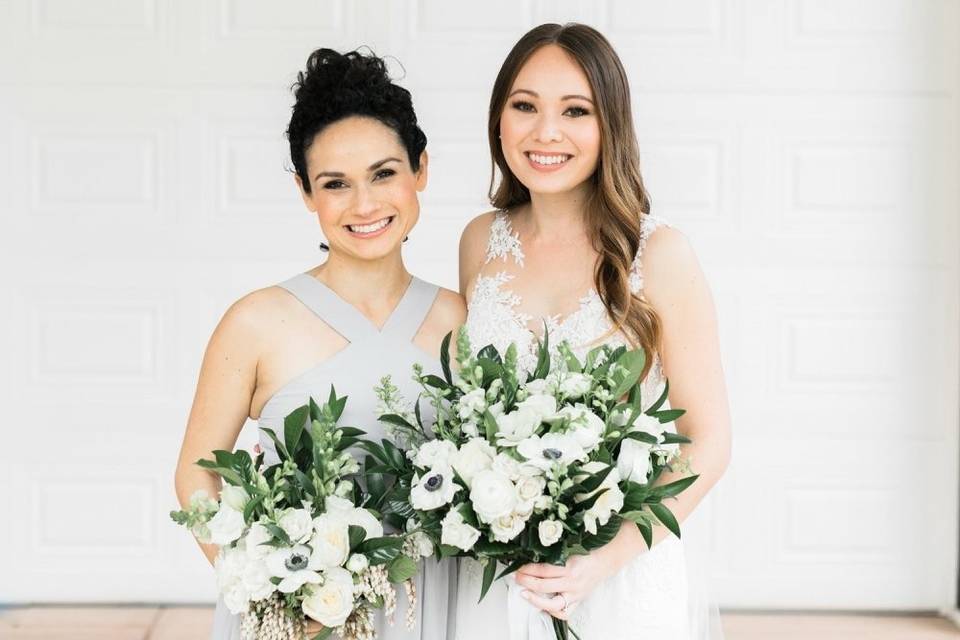 White flowers for bouquet