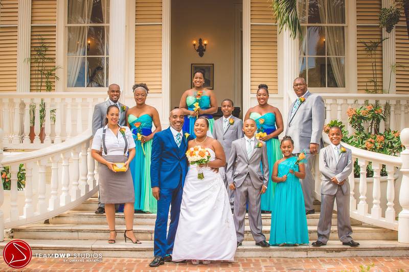 Bridal party photos