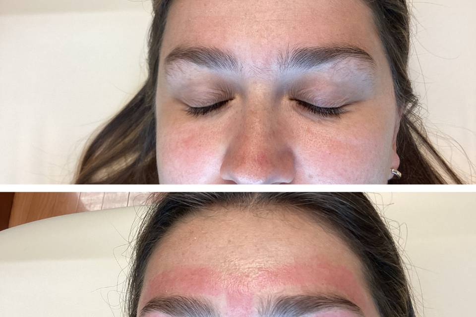 Before/After Brow Lamination